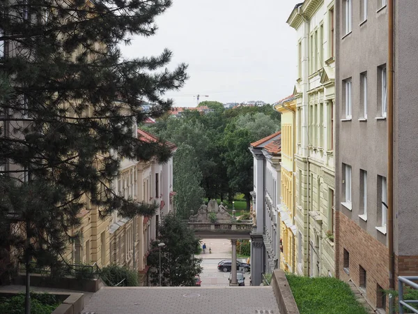 捷克共和国布尔诺Schodova街的台阶 — 图库照片