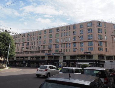 BOLOGNA, İtalya - CIRCA EPTEMBERİ 2022: Piazza dei Martiri çeviri Şehitler Meydanı