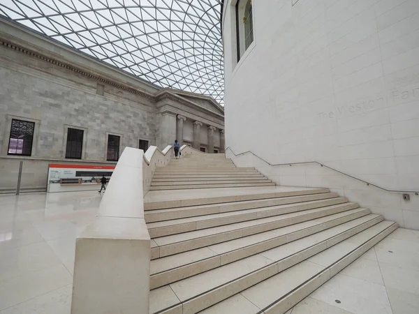 Londýn Velká Británie Circa Říjen 2022 Velký Dvůr Britského Muzea — Stock fotografie
