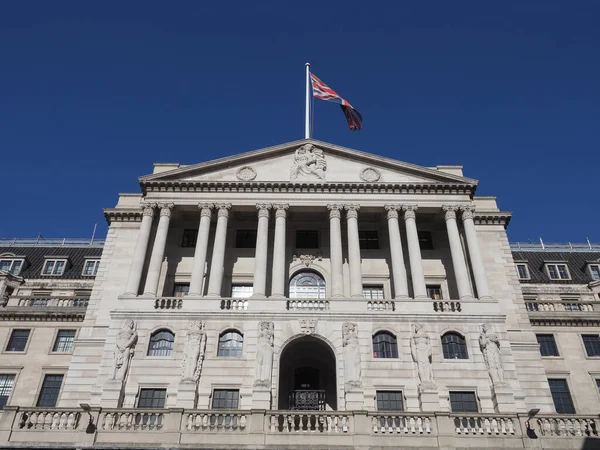 Bank England Boe Londen Verenigd Koninkrijk — Stockfoto