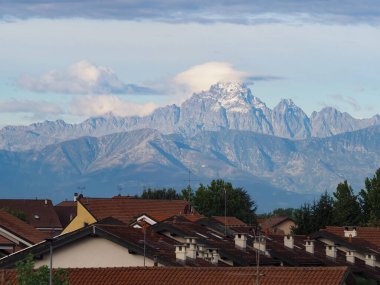 Monte Viso or Monviso located in Italy close to the French border is the highest mountain of the Cottian Alps