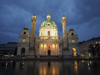 Karlskirche çeviri: Aziz Charles Borromeo Kilisesi Viyana, Avusturya