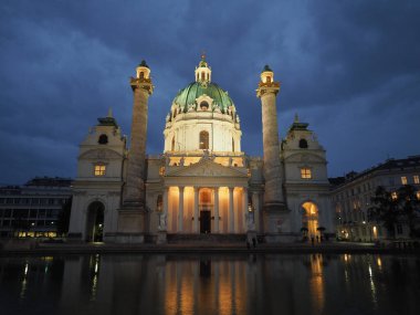 Karlskirche çeviri: Aziz Charles Borromeo Kilisesi Viyana, Avusturya