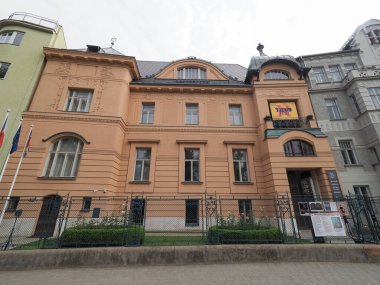 BRNO, ÇEK CUMHURİYETİ - SİRKA EYLÜL 2022: Villa Loew Bira Evi