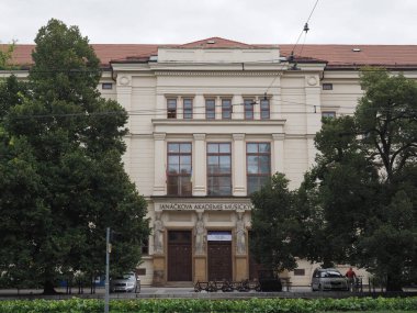 BRNO, CZECH Cumhuriyet - CIRCA EPTESİ 2022: Janacek Müzik ve Gösteri Sanatları Akademisi