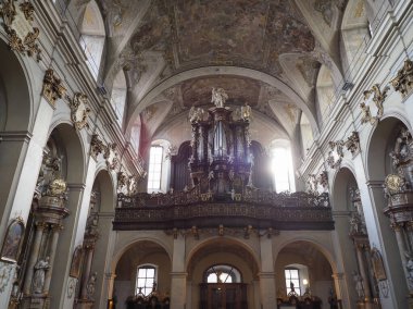 BRNO, CZECH Cumhuriyet - CIRCA EPTESİ 2022: Kostel sv Janu çeviri Saint John Kilisesi