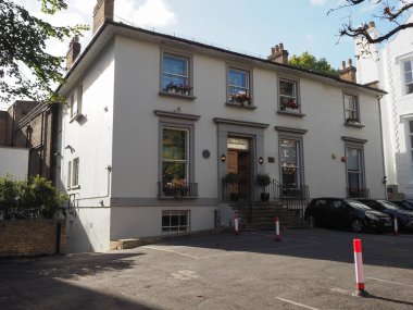 LONDON, İngiltere - CIRCA ECTOBER 2022: Abbey Road kayıt stüdyoları