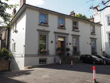 LONDON, İngiltere - CIRCA ECTOBER 2022: Abbey Road kayıt stüdyoları