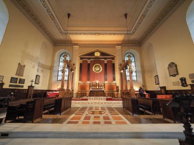 LONDON, İngiltere - CIRCA ECTOBER 2022: Covent Garden 'daki Saint Paul Kilisesi