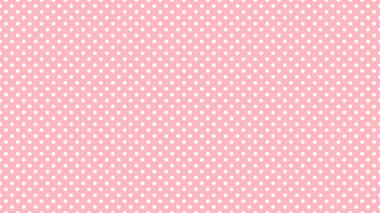 white polka dots pattern over light pink useful as a background