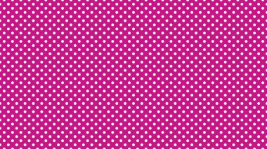 white polka dots pattern over medium violet red useful as a background