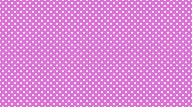 white polka dots pattern over orchid useful as a background