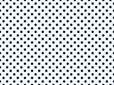 black polka dots pattern over alice blue useful as a background