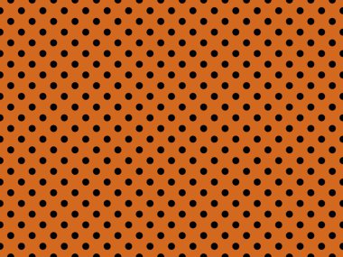 black polka dots pattern over chocolate useful as a background