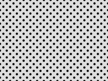 black polka dots pattern over gainsboro useful as a background
