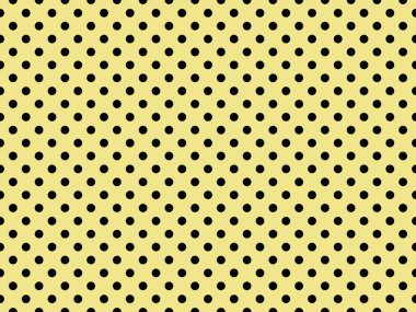black polka dots pattern over khaki useful as a background