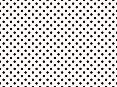 black polka dots pattern over snow useful as a background