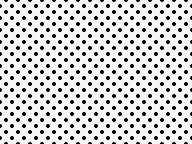 black polka dots pattern over white smoke useful as a background