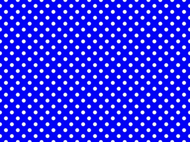 white polka dots pattern over blue useful as a background