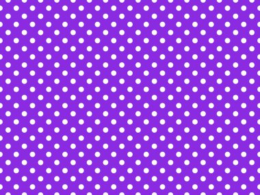 white polka dots pattern over blue violet useful as a background