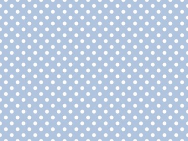 white polka dots pattern over light steel blue useful as a background