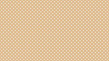 white polka dots pattern over burly wood useful as a background