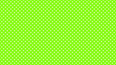 white polka dots pattern over chartreuse useful as a background