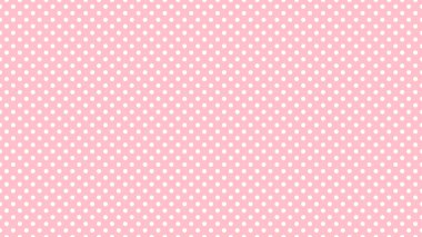 white polka dots pattern over pink useful as a background