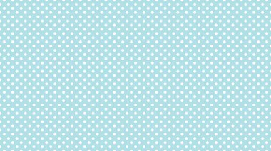 white polka dots pattern over powder blue useful as a background
