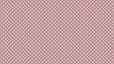 white polka dots pattern over rosy brown useful as a background