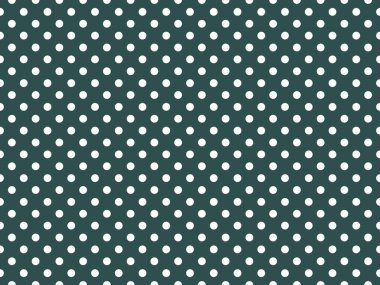 white polka dots pattern over dark slate gray useful as a background