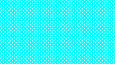 white polka dots pattern over aqua useful as a background