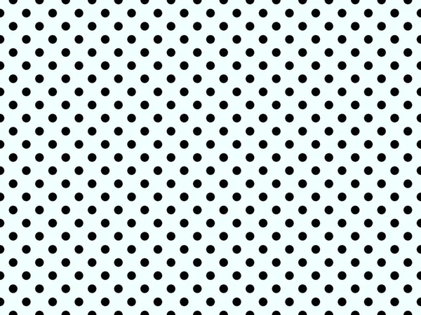 black polka dots pattern over azure useful as a background