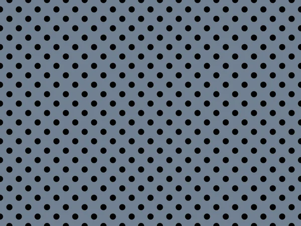 black polka dots pattern over slate gray useful as a background