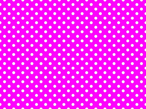 white polka dots pattern over fuchsia useful as a background