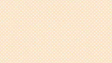 white polka dots pattern over bisque useful as a background
