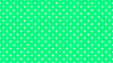 white colour triangles pattern over spring green useful as a background