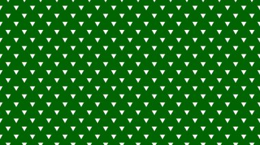white colour triangles pattern over dark green useful as a background
