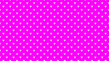 white colour triangles pattern over fuchsia purple useful as a background