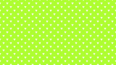 white colour triangles pattern over green yellow useful as a background