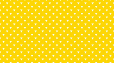 white colour triangles pattern over gold yellow useful as a background