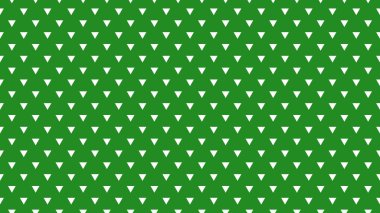 white colour triangles pattern over forest green useful as a background