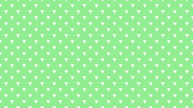 white colour triangles pattern over light green useful as a background