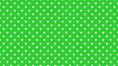 white colour triangles pattern over lime green useful as a background