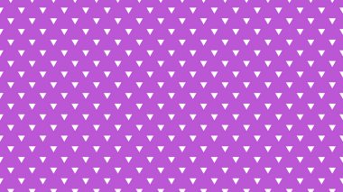 white colour triangles pattern over medium orchid purple useful as a background
