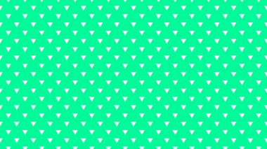 white colour triangles pattern over medium spring green useful as a background