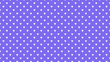 white colour triangles pattern over medium slate blue purple useful as a background