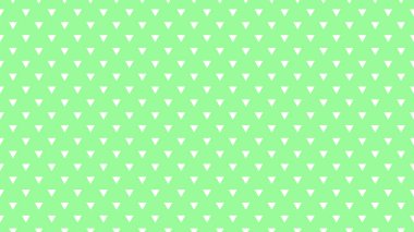 white colour triangles pattern over pale green useful as a background