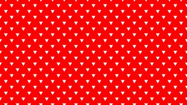 white colour triangles pattern over red useful as a background