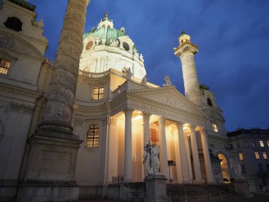 Karlskirche çeviri: Aziz Charles Borromeo Kilisesi Viyana, Avusturya